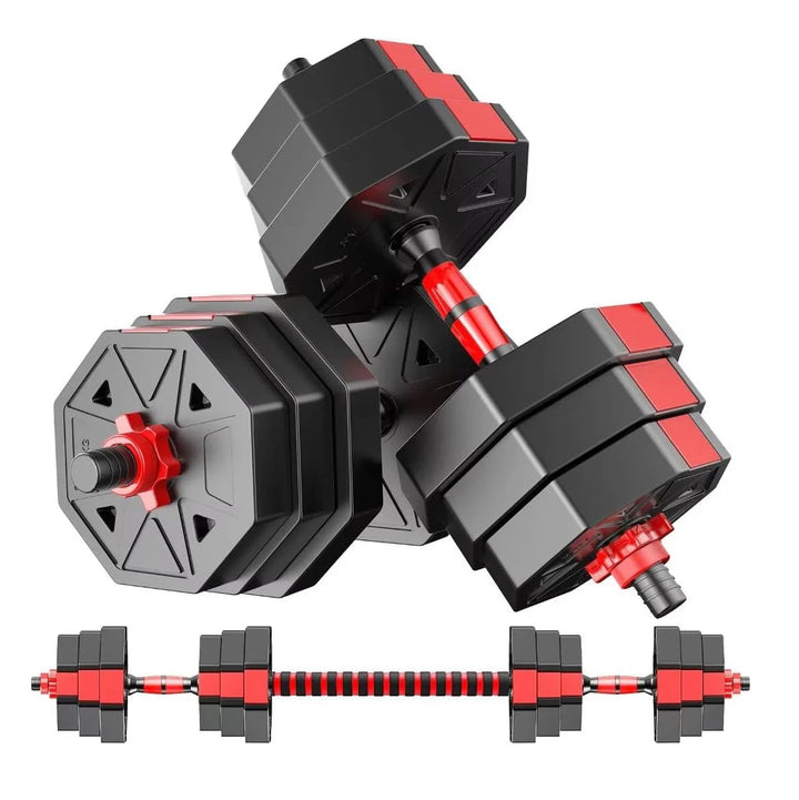 Adjustable Dumbbell Barbell Set