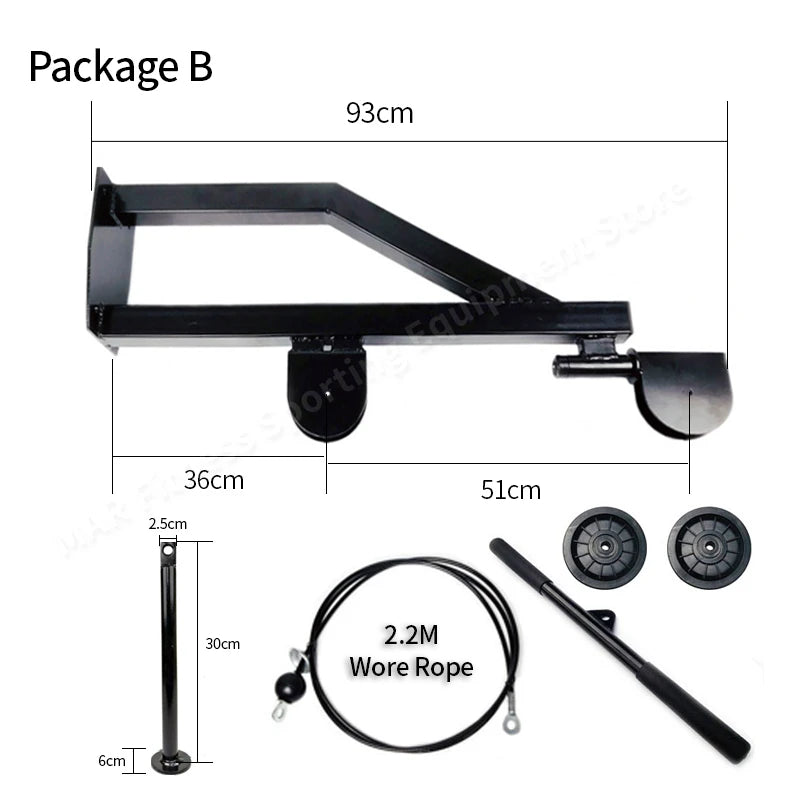 Wall Mounted Pulley System