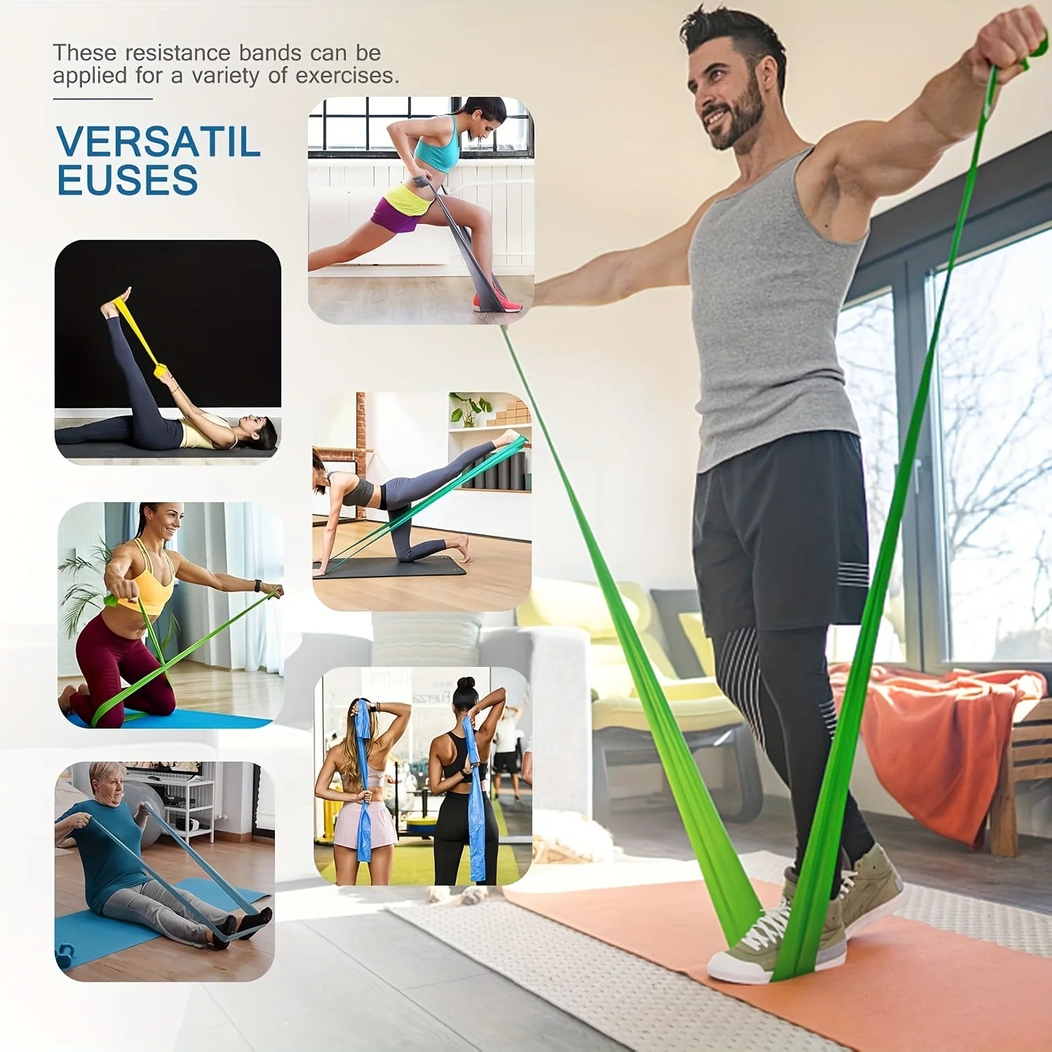 Yoga Resistance Training Bands