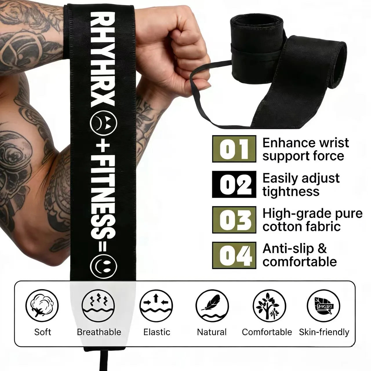 Elastic Wrist Support Wraps