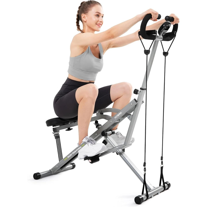 Foldable Squat Row Machine