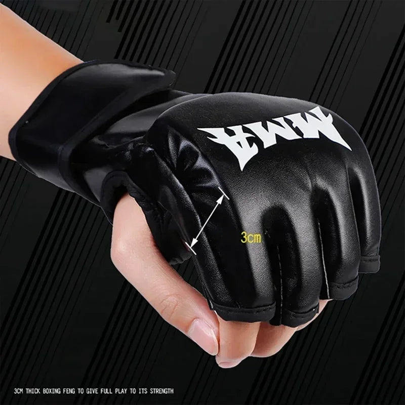 Half Finger Boxing Gloves
