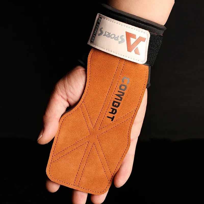 Cowhide Deadlift Grip Pads