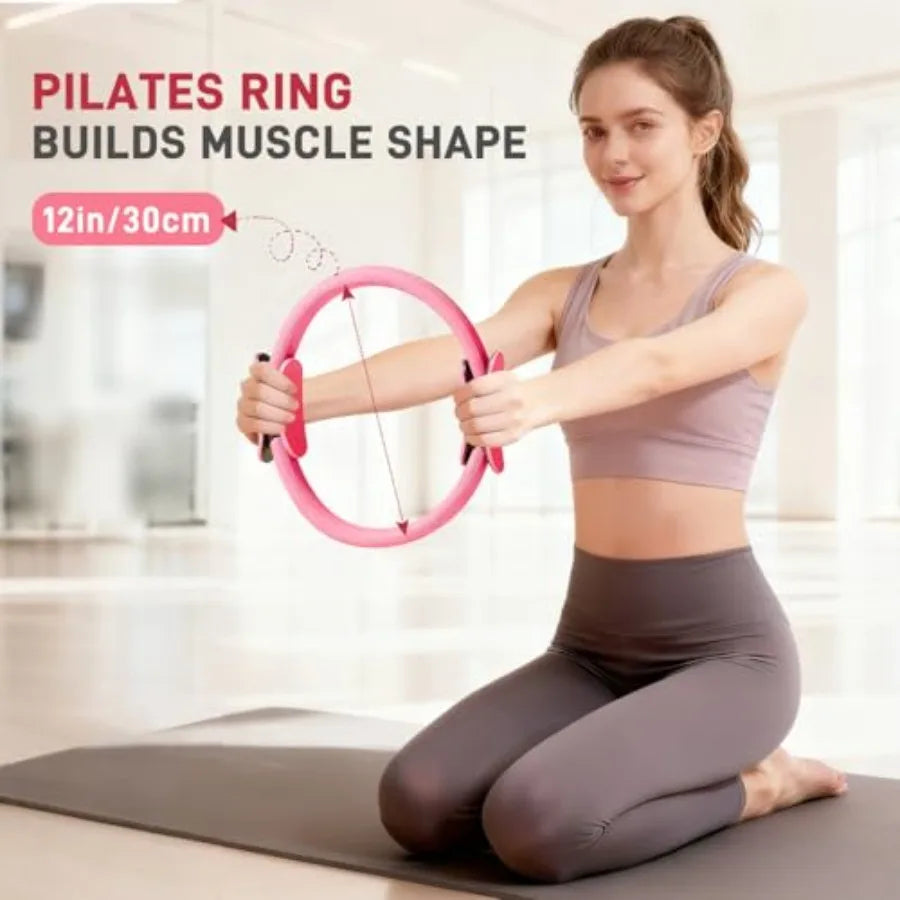 15PCS Pilates Ring Kit