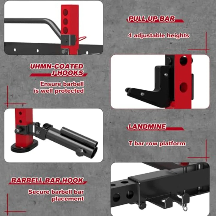 Wall Mounted Squat Rack