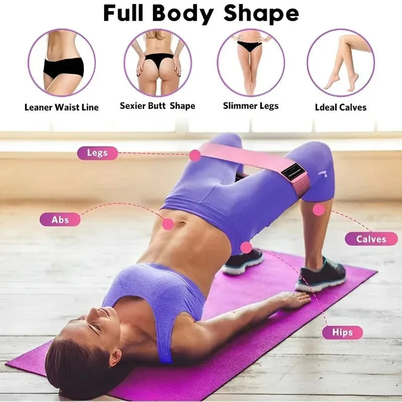 Fabric Hip Resistance Bands