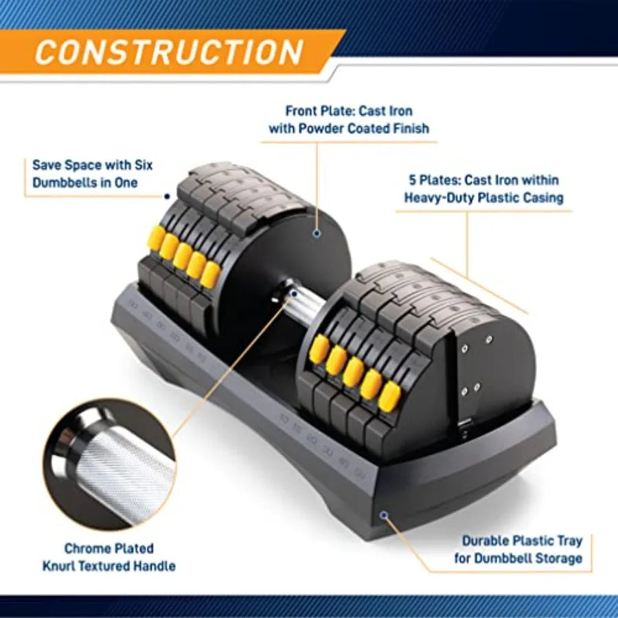 6 In 1 Dumbbells