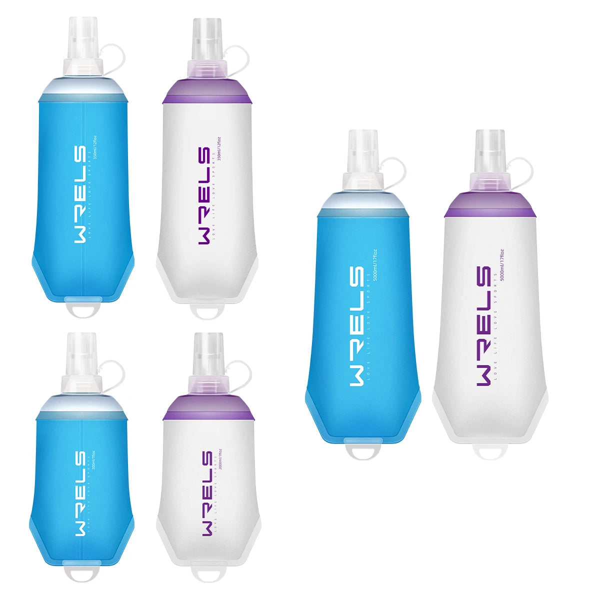 Foldable TPU Water Flask