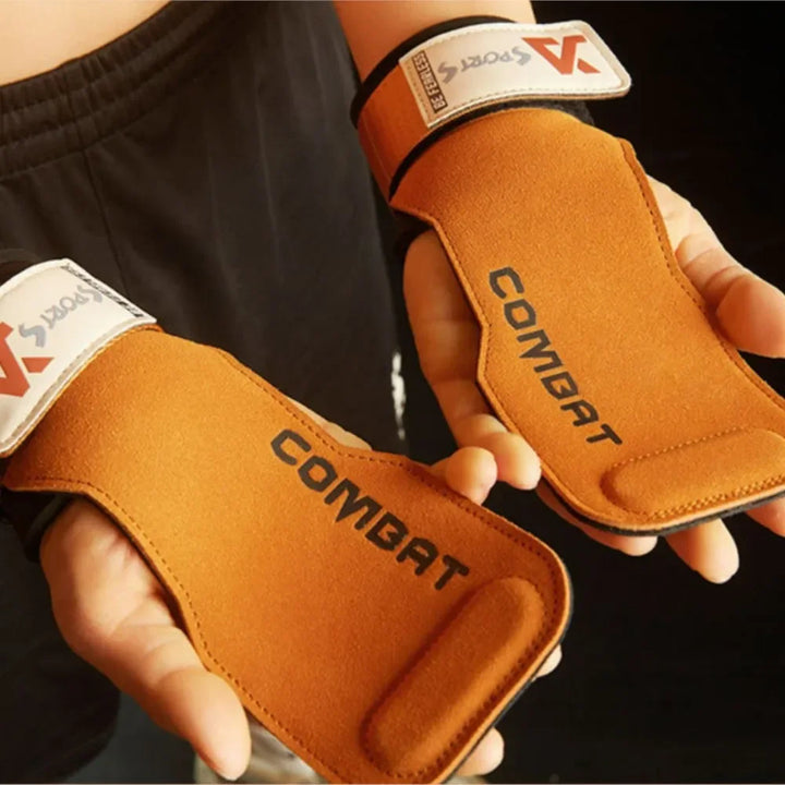 Professional Cowhide Gym Gloves