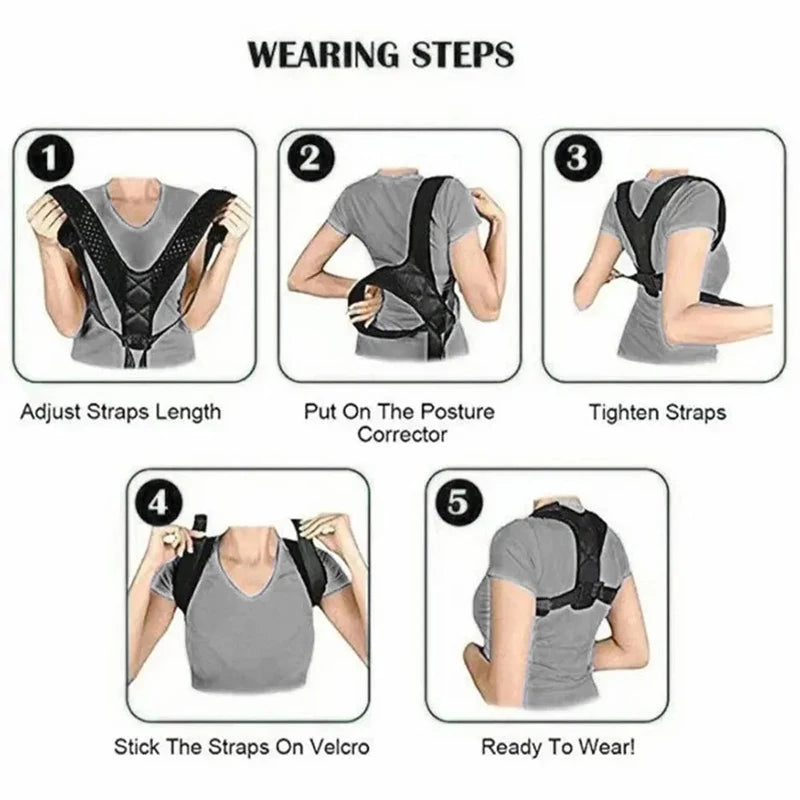 Breathable Back Posture Belt