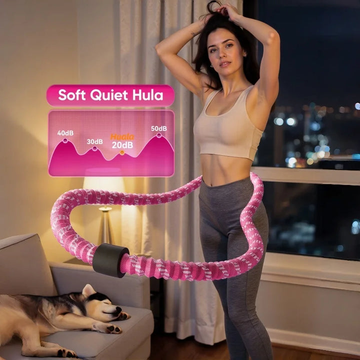 Silent Fitness Exercise Hoop