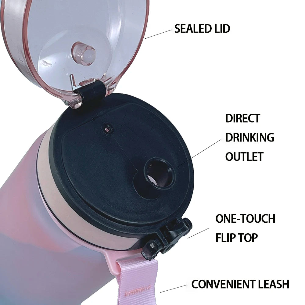 Motivational Sports Water Bottle