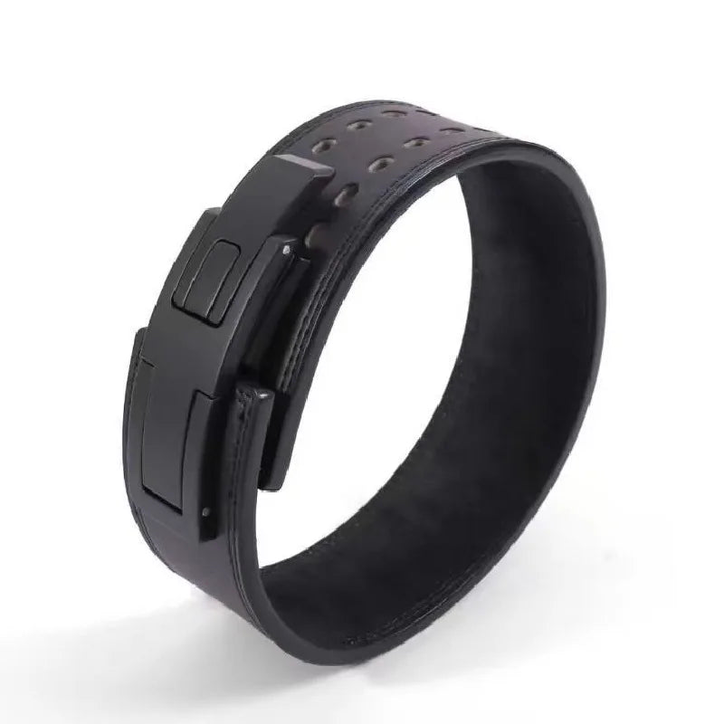 Leather Lever Weightlifting Belt