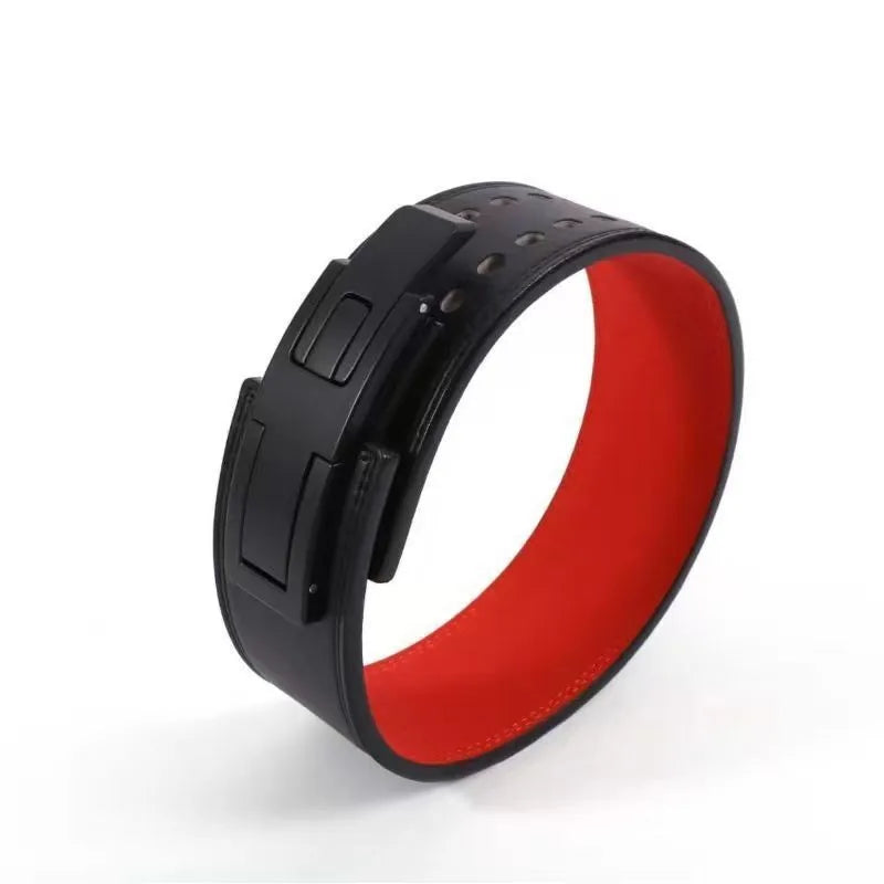 Leather Lever Weightlifting Belt