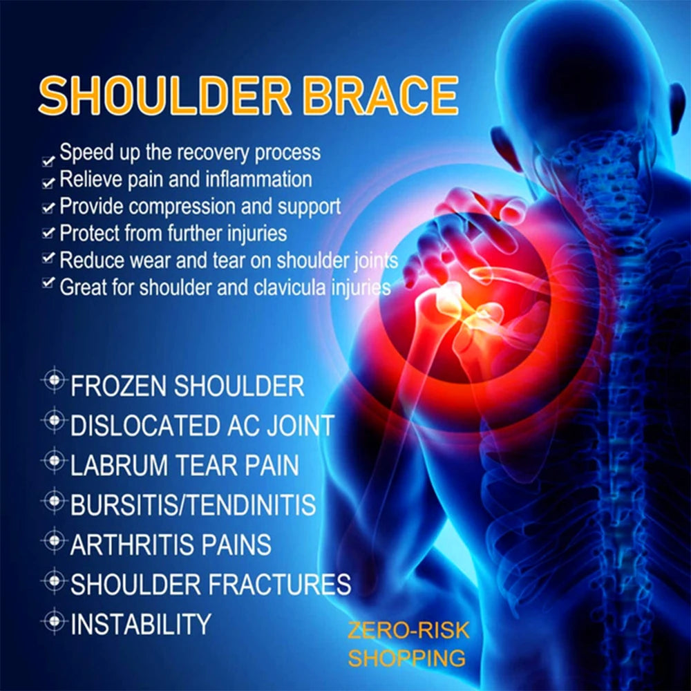 Adjustable Shoulder Support Brace