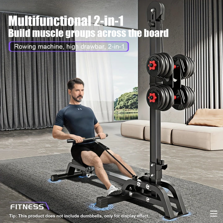 Multifunction Rowing Machine