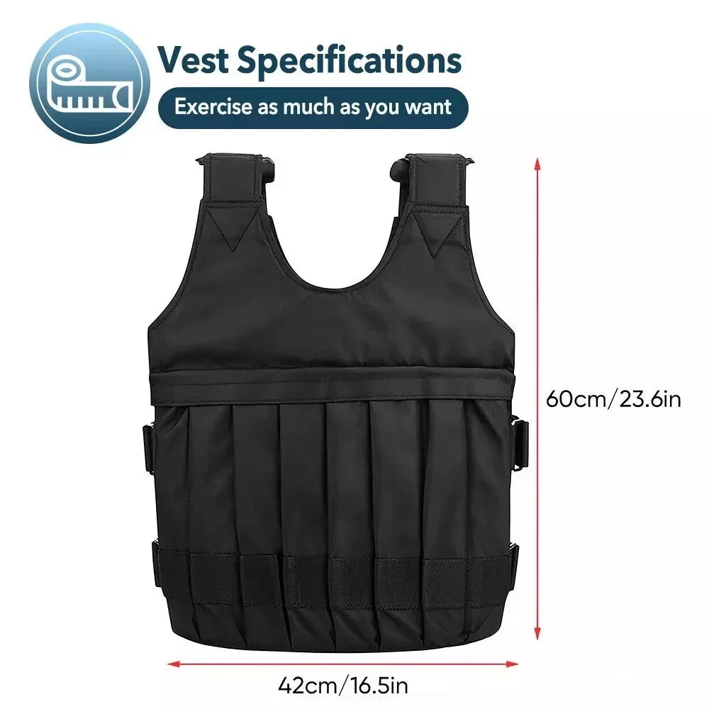Adjustable Weighted Training Vest