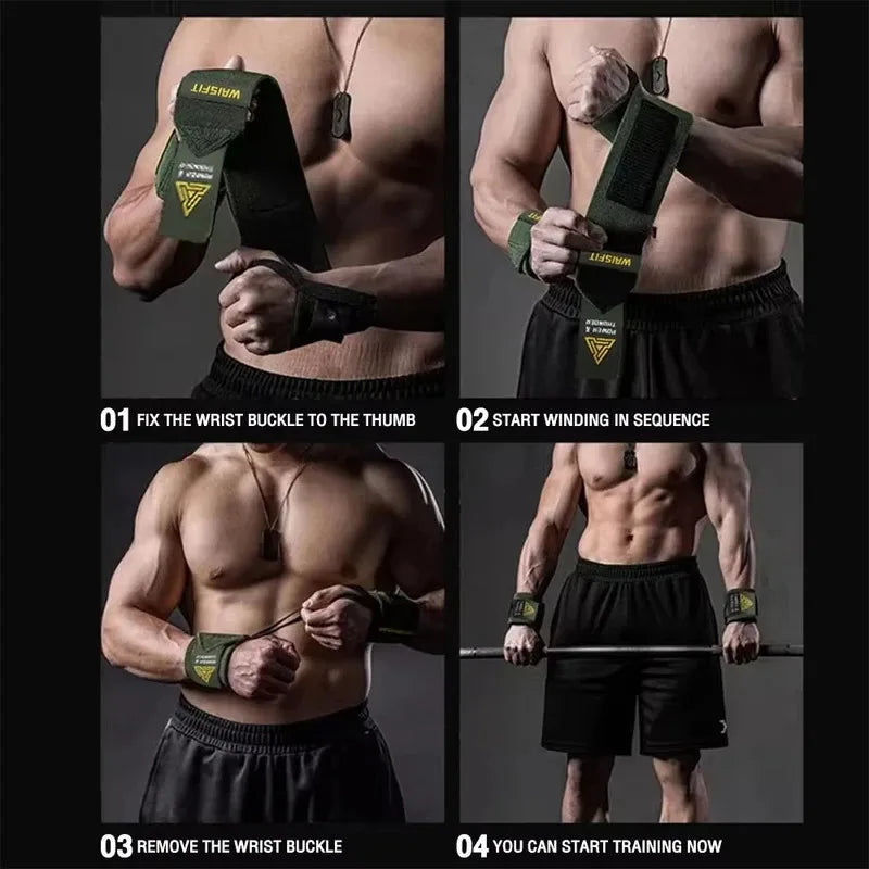 Powerlifting Wrist Support Straps