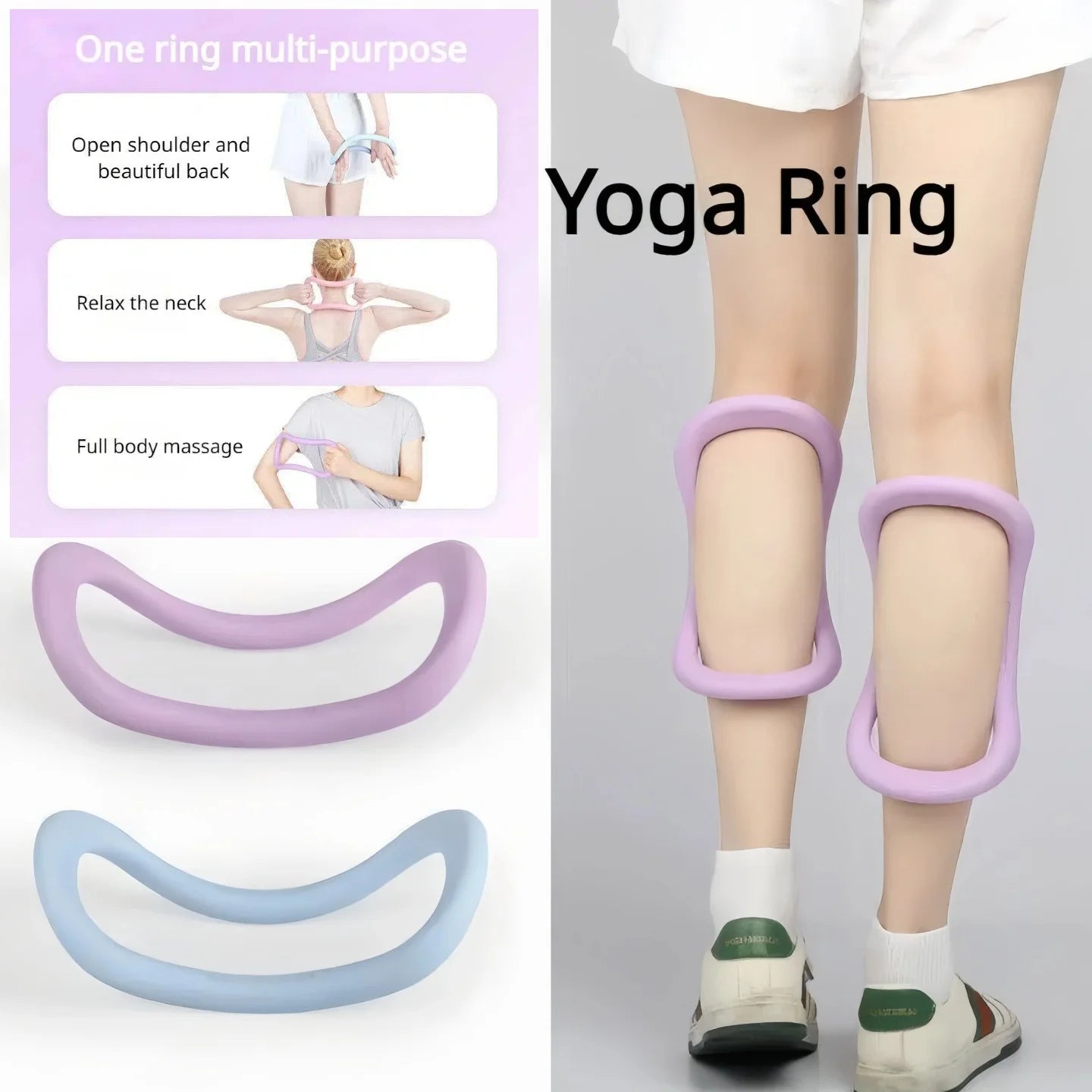 Ergonomic Yoga Massage Ring