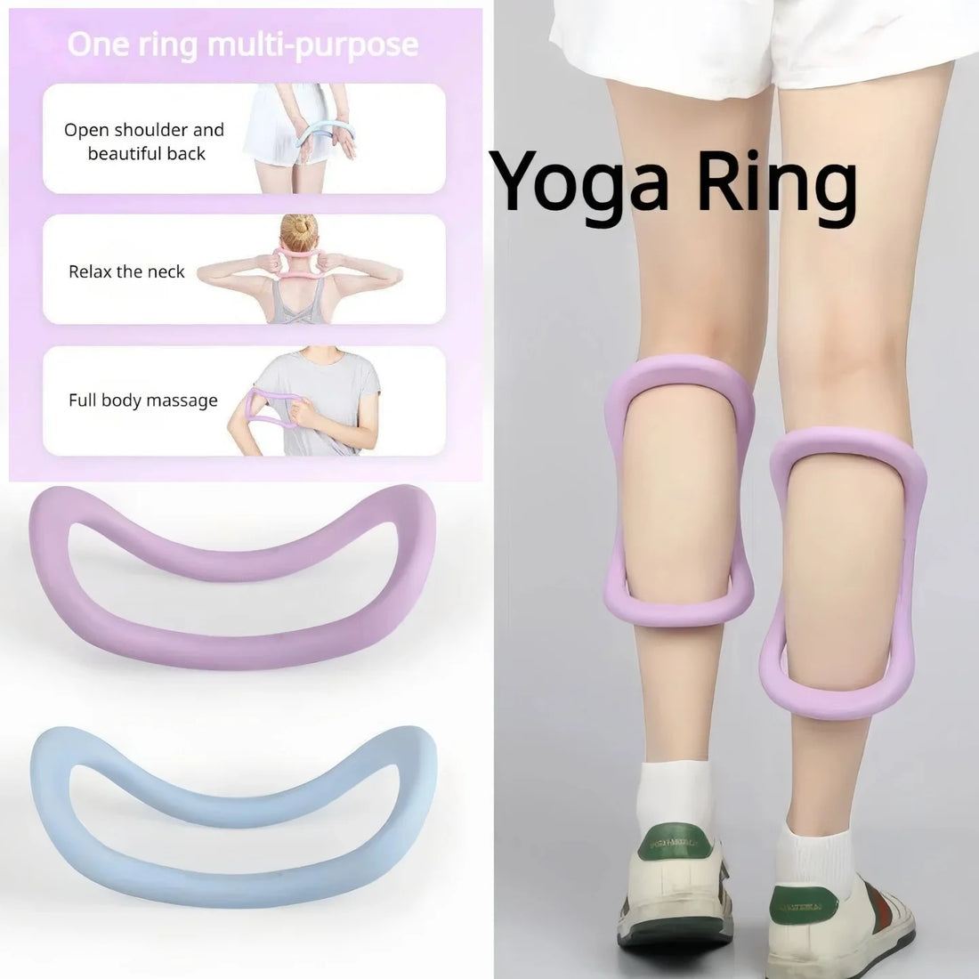 Ergonomic Yoga Massage Ring