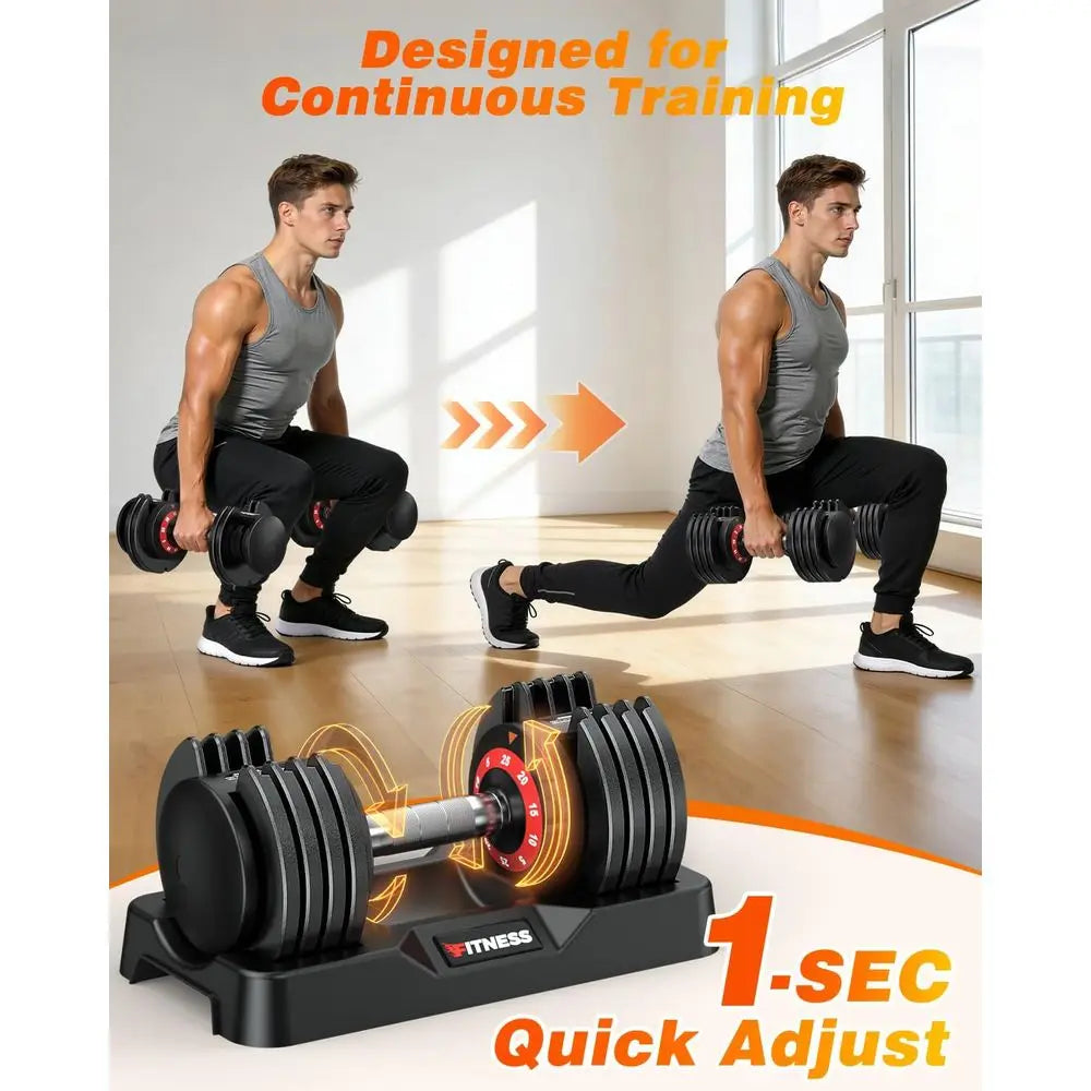 Quick Lock Dumbbells