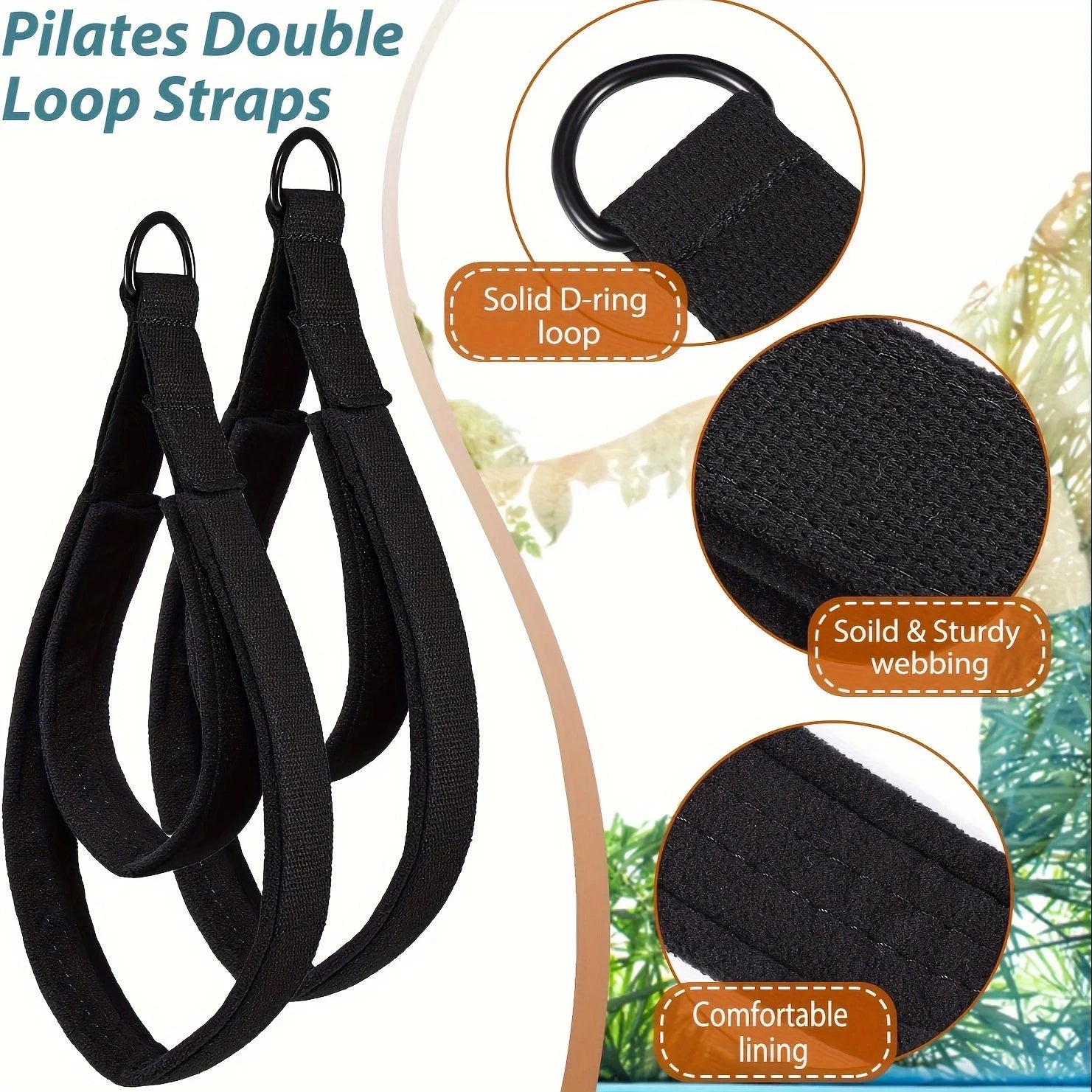 Pilates Double Loop Straps