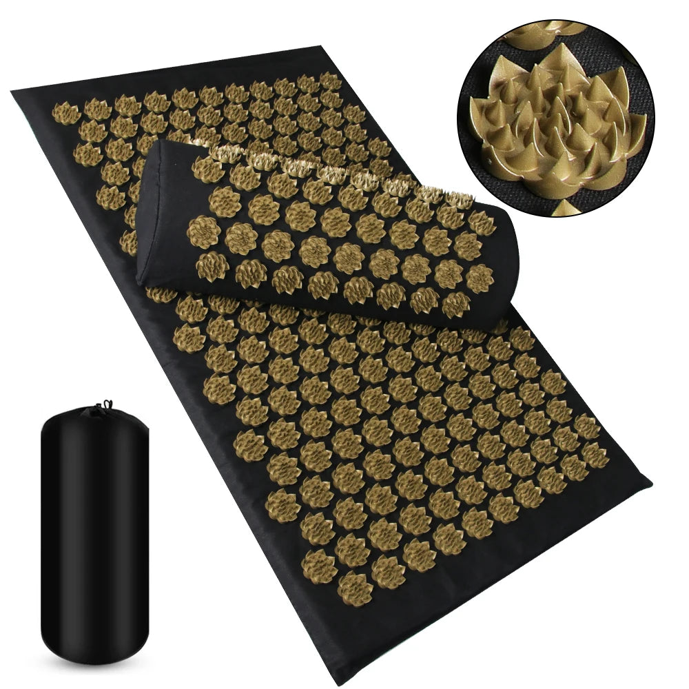 Acupressure Massage Mat Set