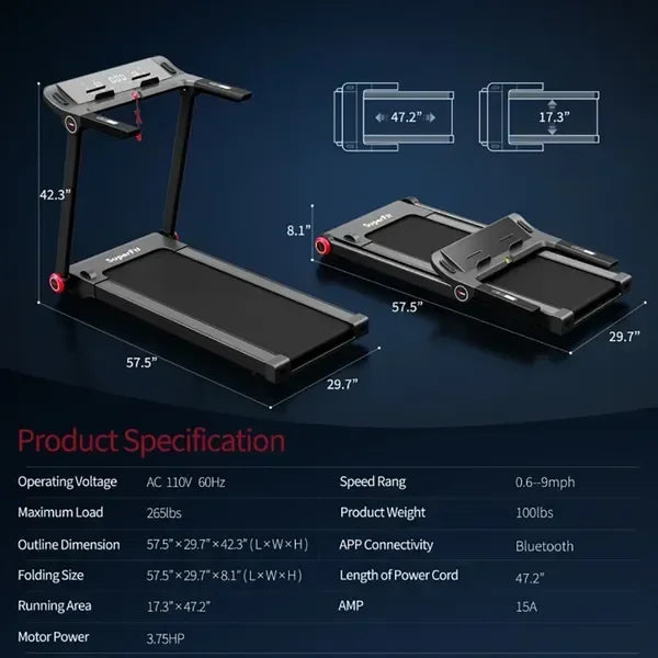 Smart Control Treadmill