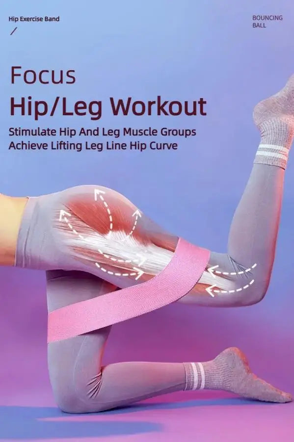 Fabric Hip Resistance Bands