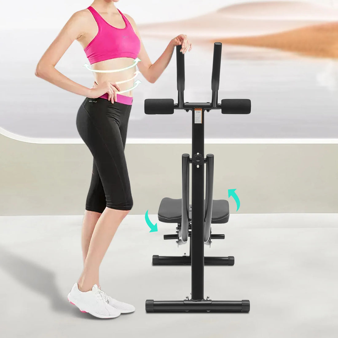 Foldable Ab Workout Machine