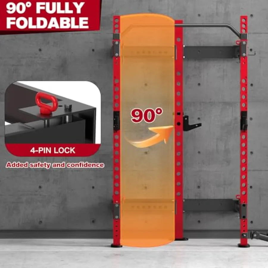 Wall Mounted Squat Rack