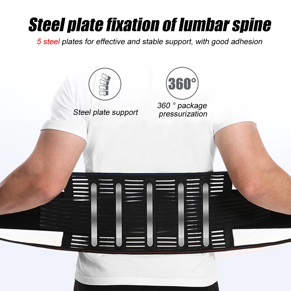 Breathable Lumbar Support Brace