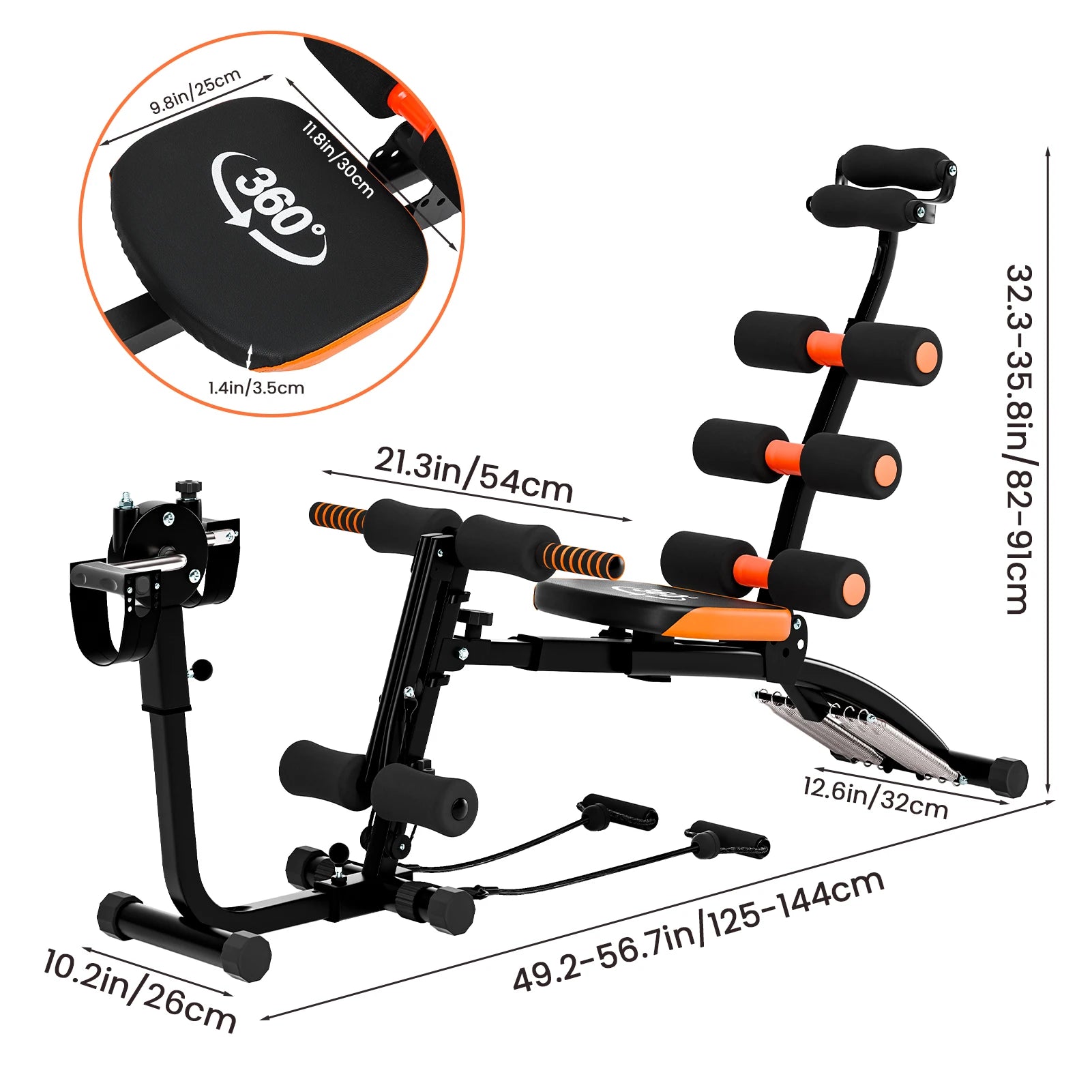 Multifunctional Abdominal Machine