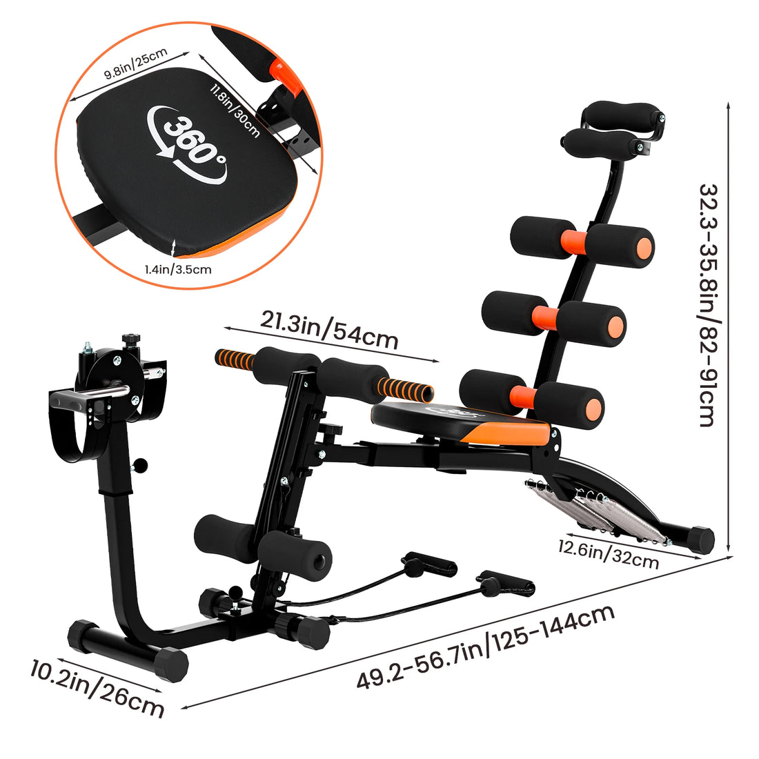 Multifunctional Abdominal Machine