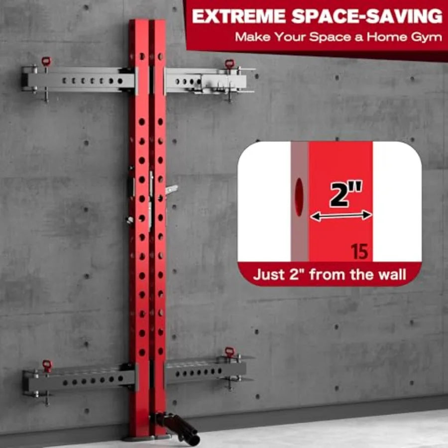 Wall Mounted Squat Rack
