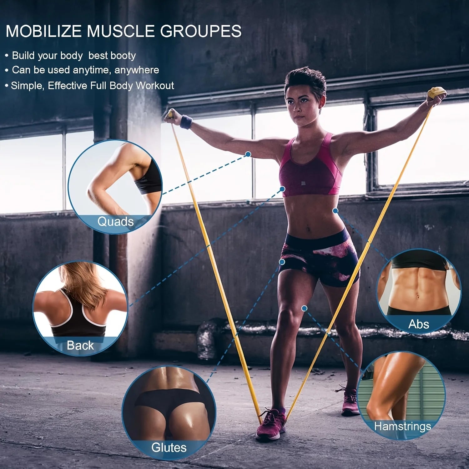 Yoga Resistance Training Bands