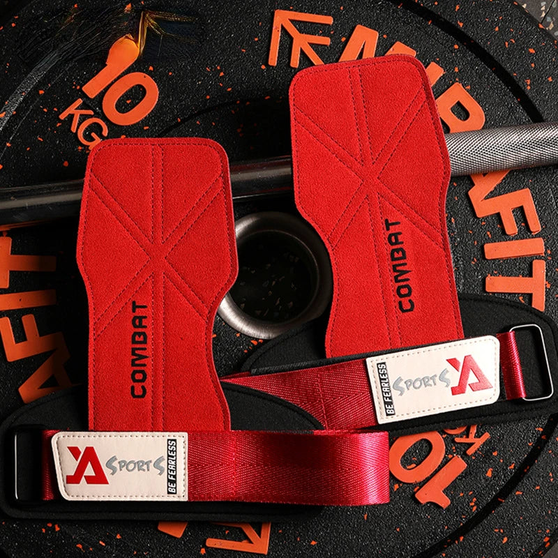 Cowhide Deadlift Grip Pads