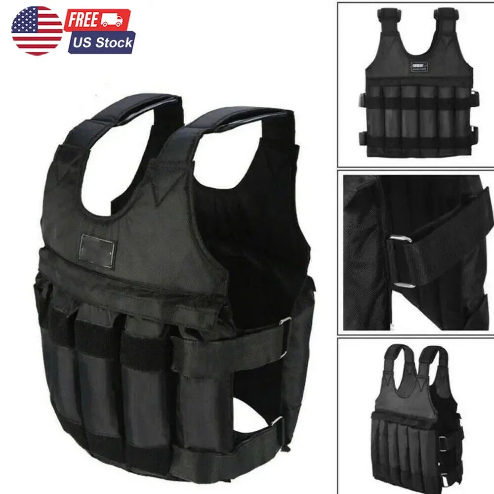 Adjustable Weighted Training Vest