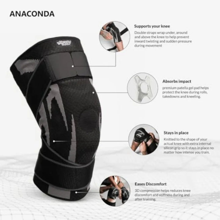 Adjustable Knee Compression Brace