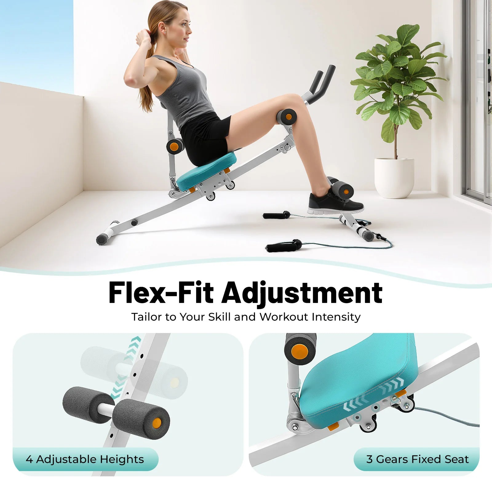 Adjustable Ab Crunch Machine
