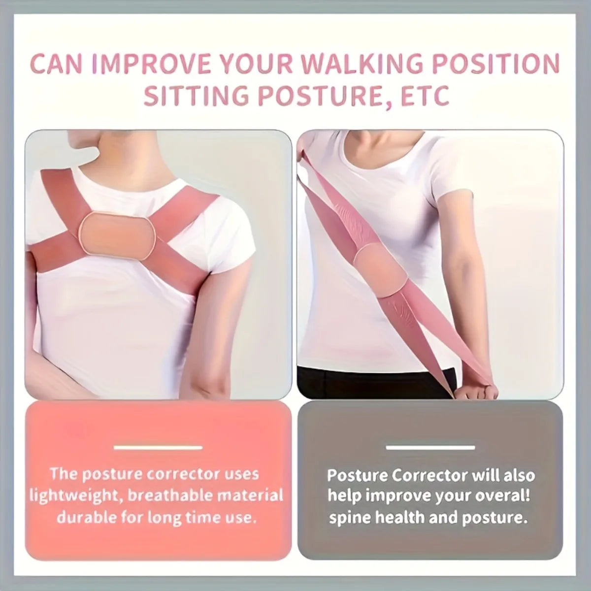 Invisible Posture Support Brace