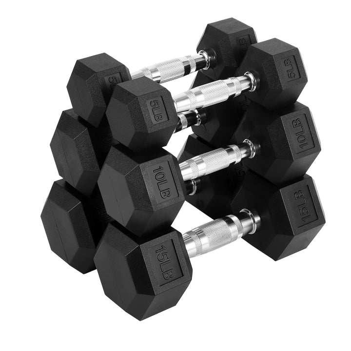 Hex Dumbbell Rack Set