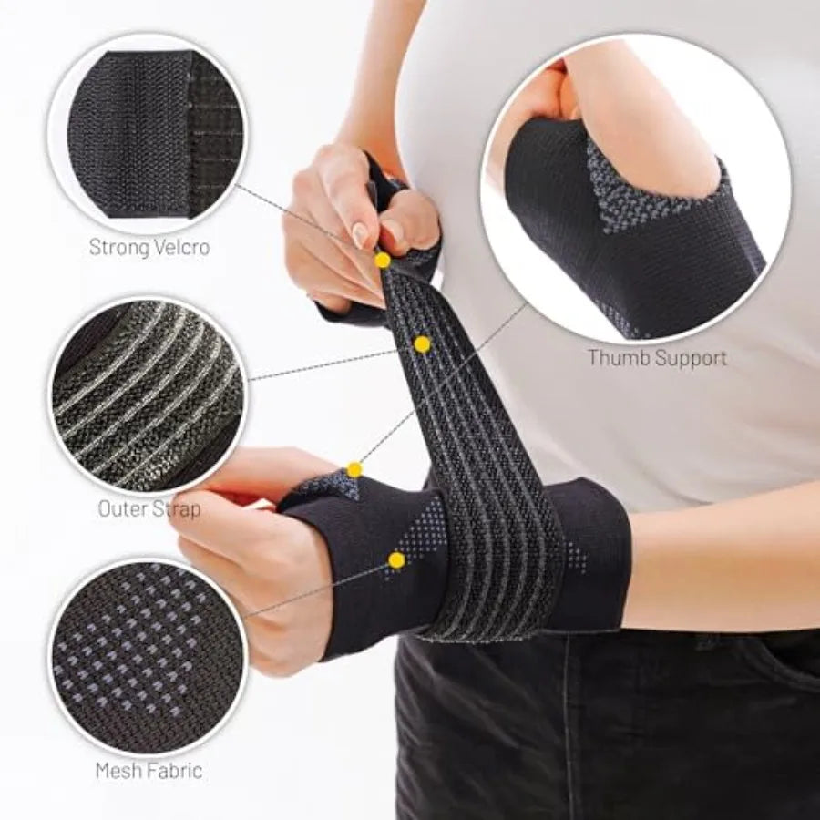 Adjustable Wrist Compression Brace