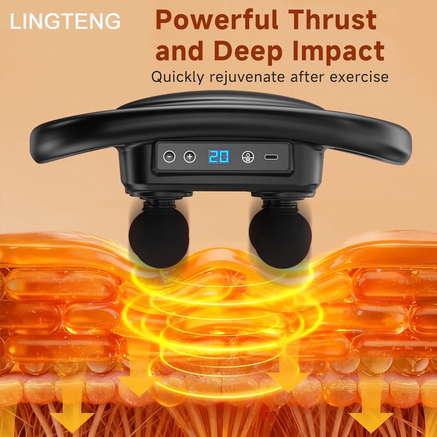 Deep Tissue Massage Gun