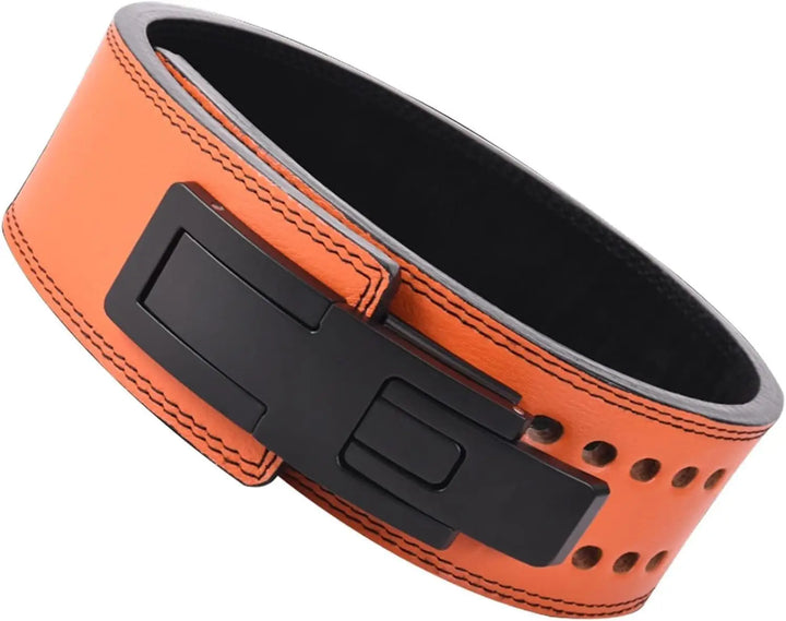 Leather Powerlifting Lever Belt