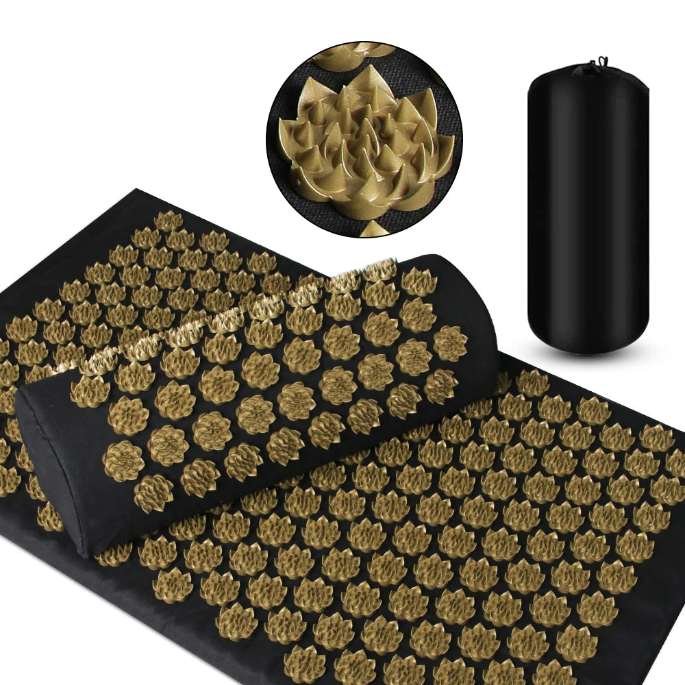 Acupressure Massage Mat Set