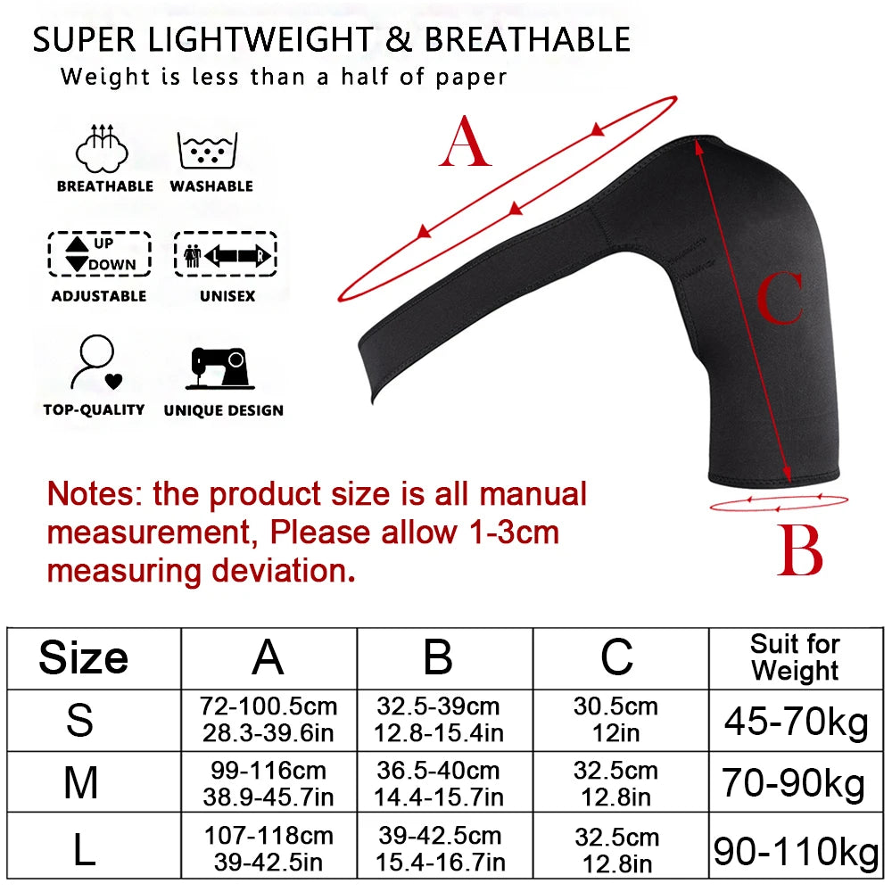 Adjustable Shoulder Support Brace