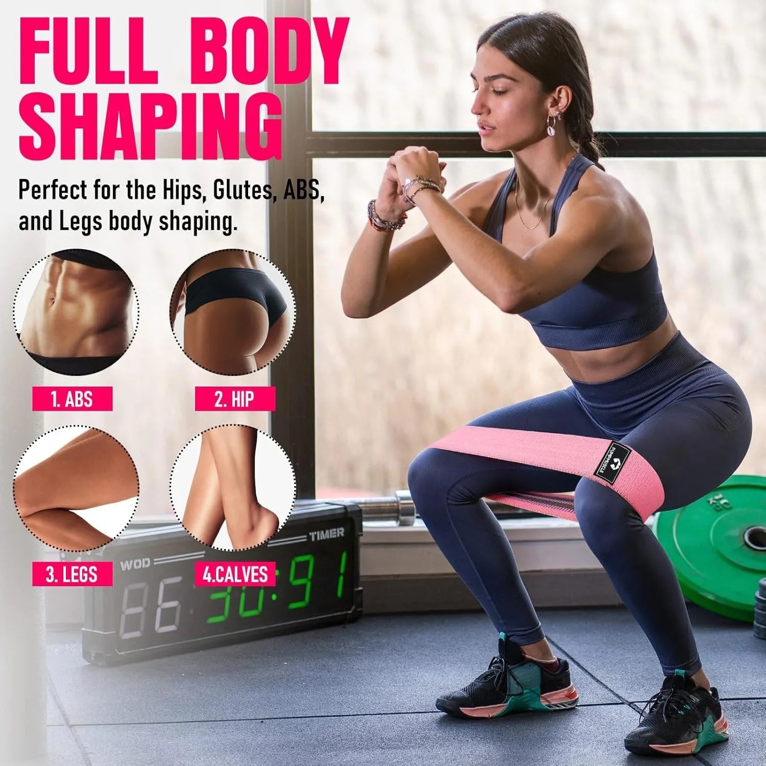 Fabric Booty Resistance Bands