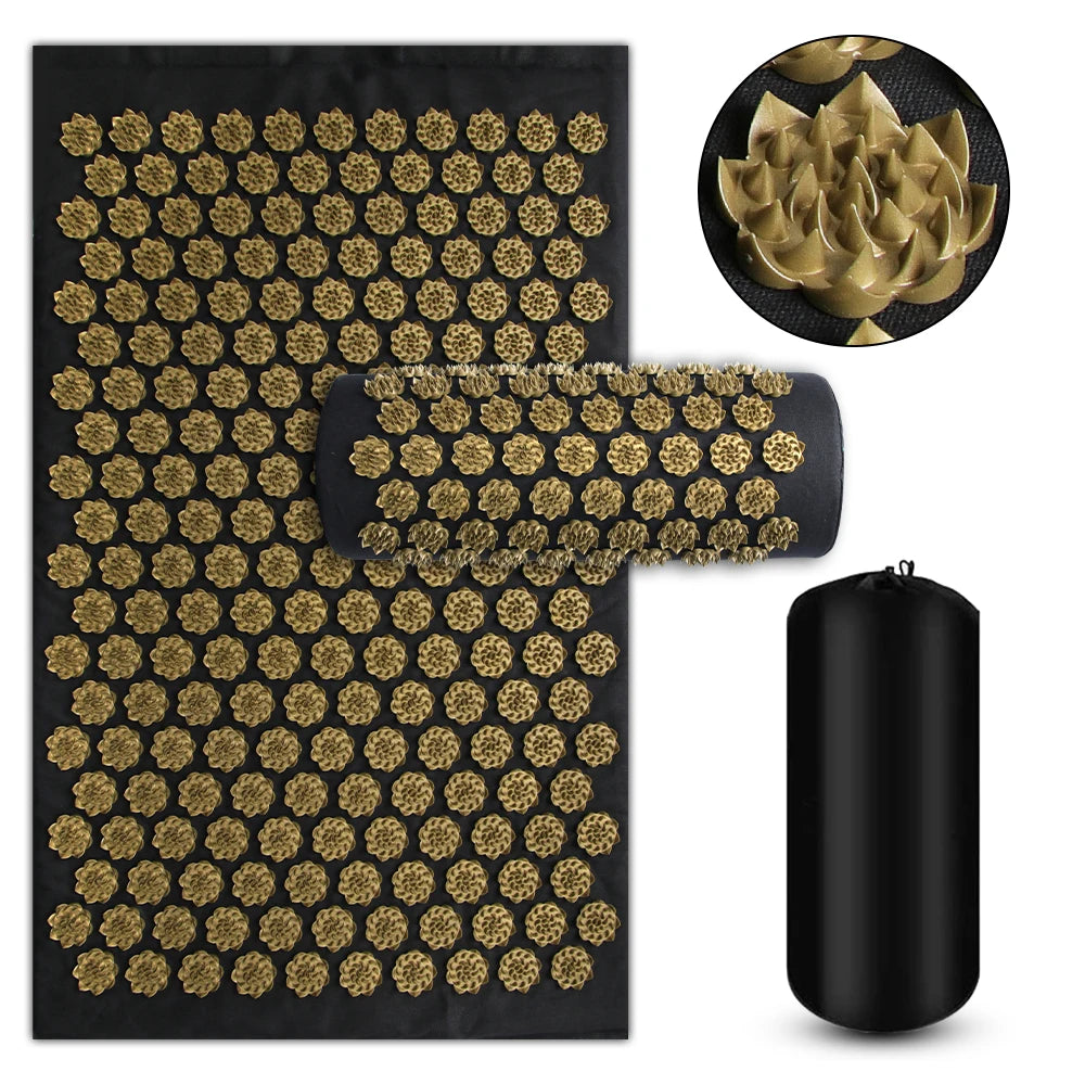 Acupressure Massage Mat Set