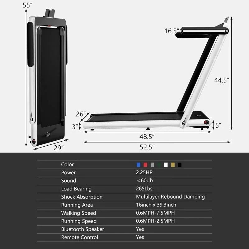Folding Smart Treadmill